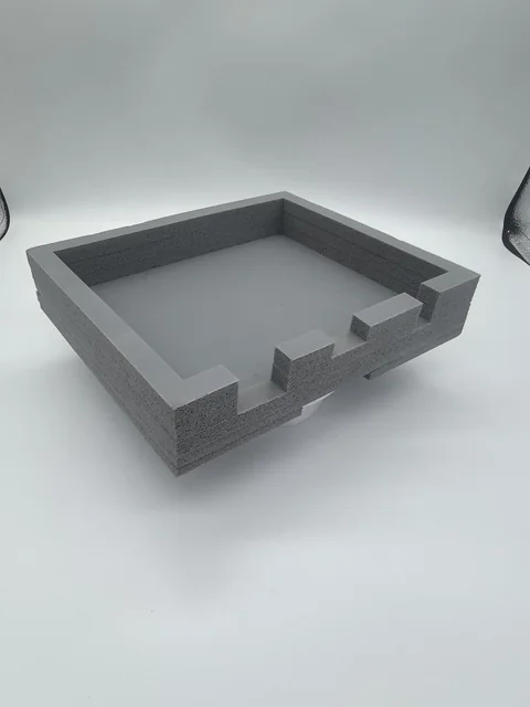 Silicone foam die-cut frame for battery energy storage cabinet cushioning and sealing