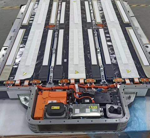 EV battery pack with cushioning and sealing components