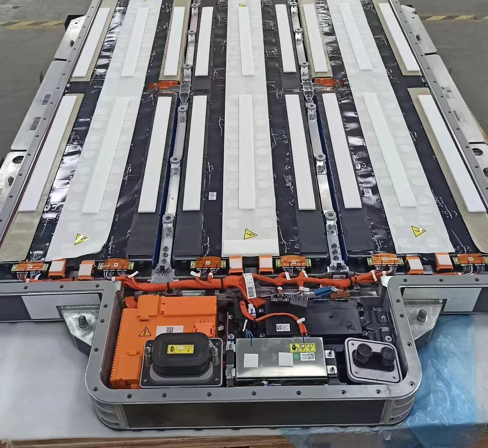 EV battery pack with cushioning and sealing components