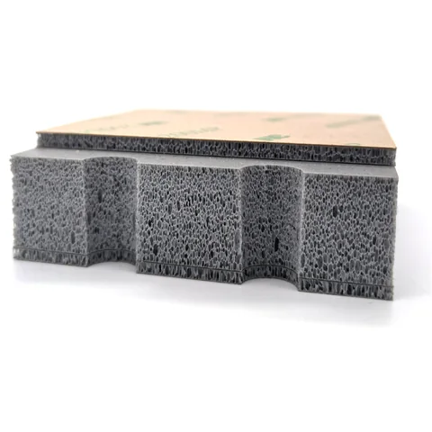 Silicone foam vibration isolation pad