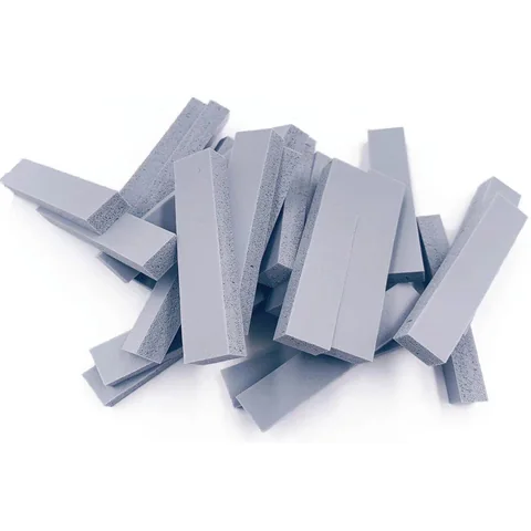 Silicone foam sealing strips