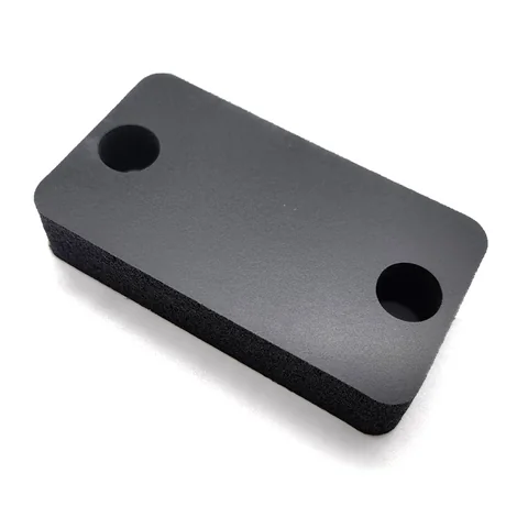 Silicone foam component parts