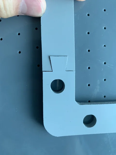 Silicone foam interlocking joint parts