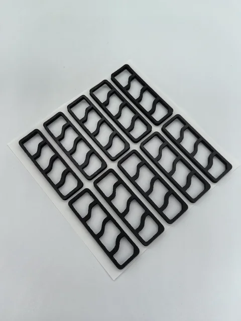 Flame-retardant silicone foam cushioning pad
