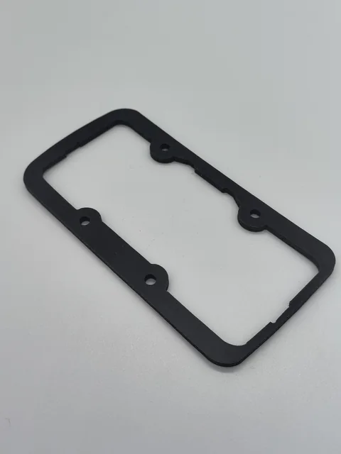 Silicone foam sealing frames
